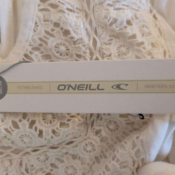 O'Neill Women's knit tank top. White. Size L. - Picture 5 of 7